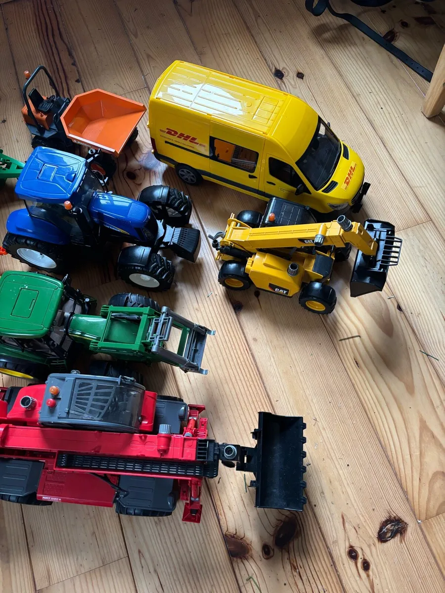 Toy tractors, Trailers, Van - Image 4