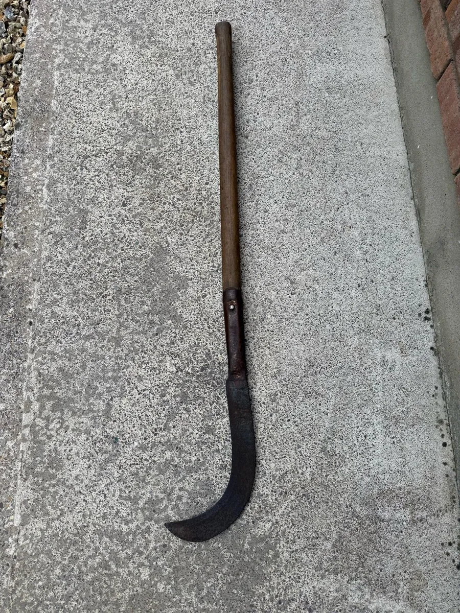 Antique long handle Slash/ Bush/ Bill Hook - Image 2