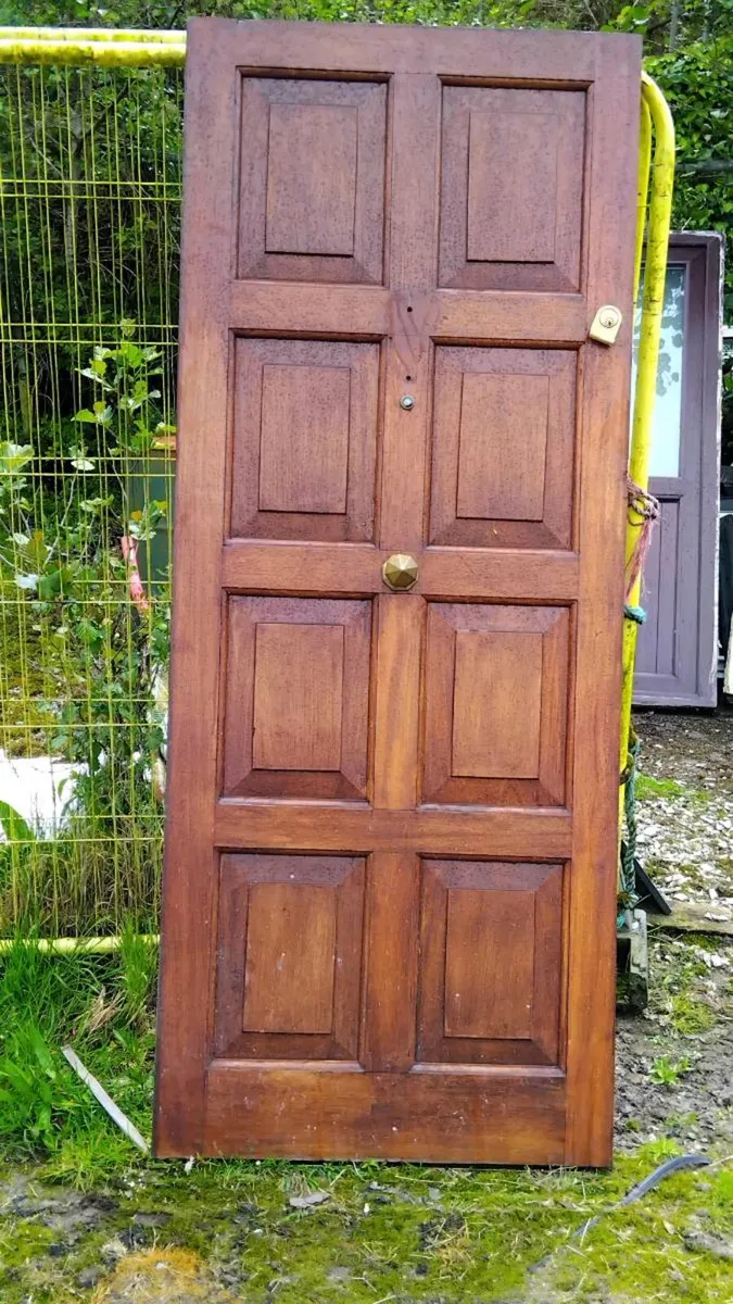 Teak door - Image 1