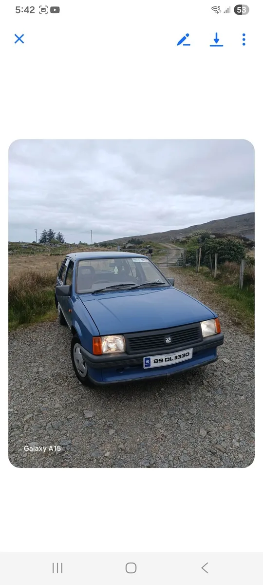Vintage vauxhall nova - Image 1