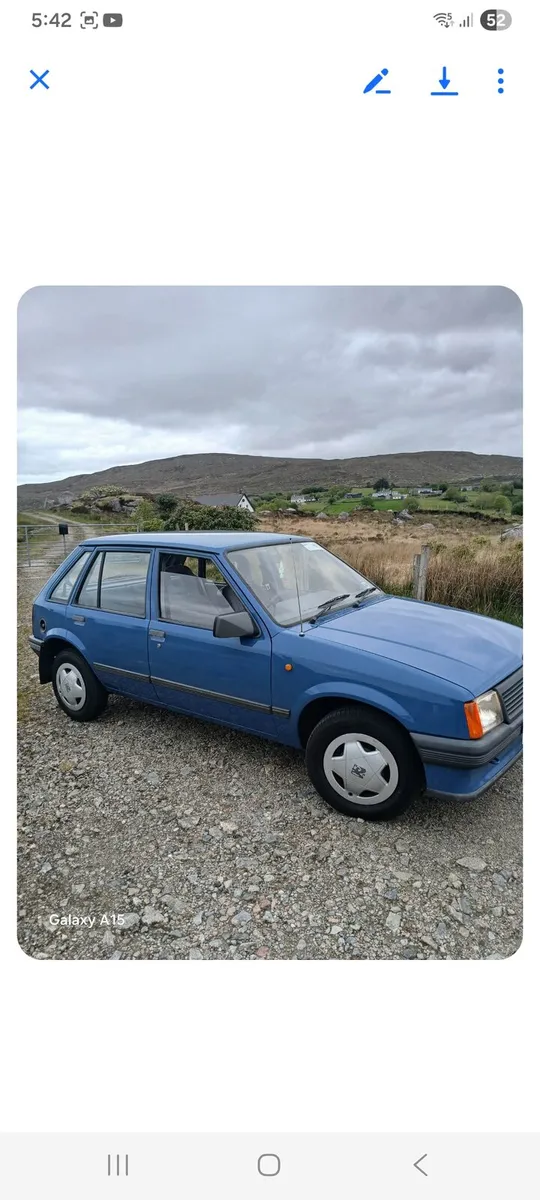 Vintage vauxhall nova - Image 3