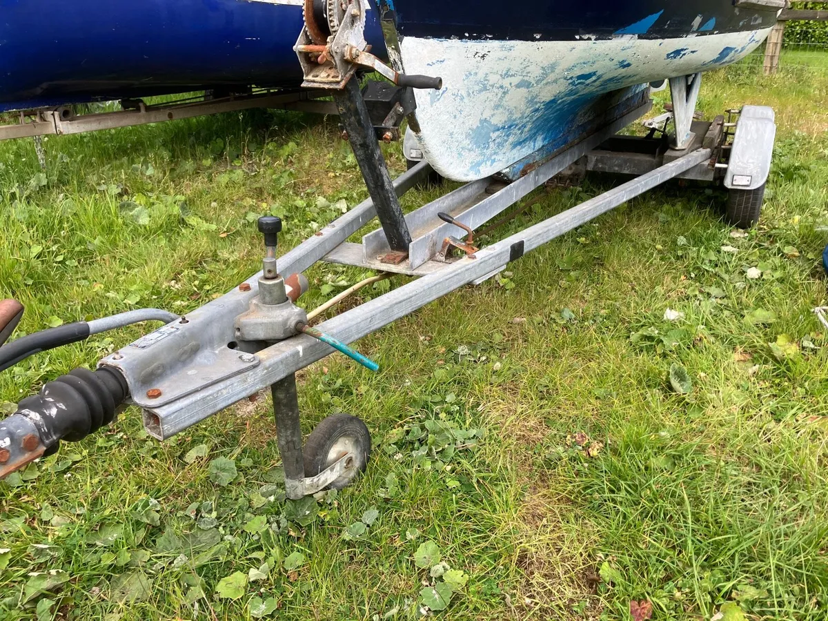 BOAT TRAILER GALVANISED 4 WHEELED UP TO 20 FT - Image 4