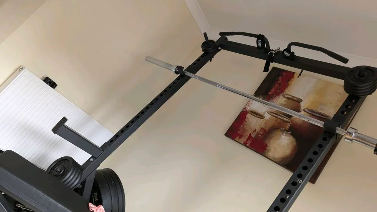 Squad rack + weights