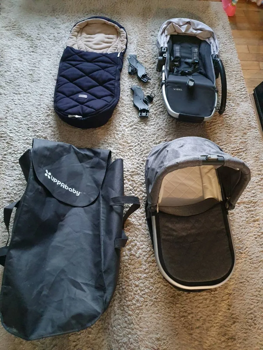 UPPAbaby Vista Double Pram/Buggy Set - Image 2