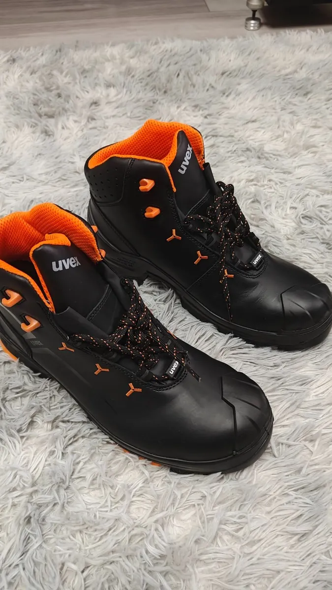 Uvex 2 safe leather boots, S3 SRC - Image 4
