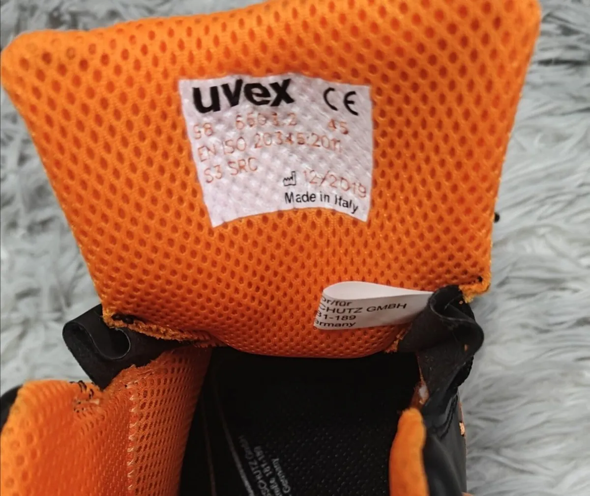 Uvex 2 safe leather boots, S3 SRC - Image 2