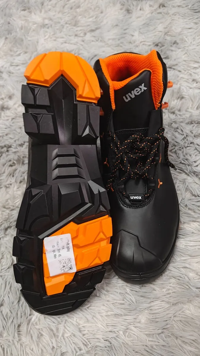 Uvex 2 safe leather boots, S3 SRC - Image 3