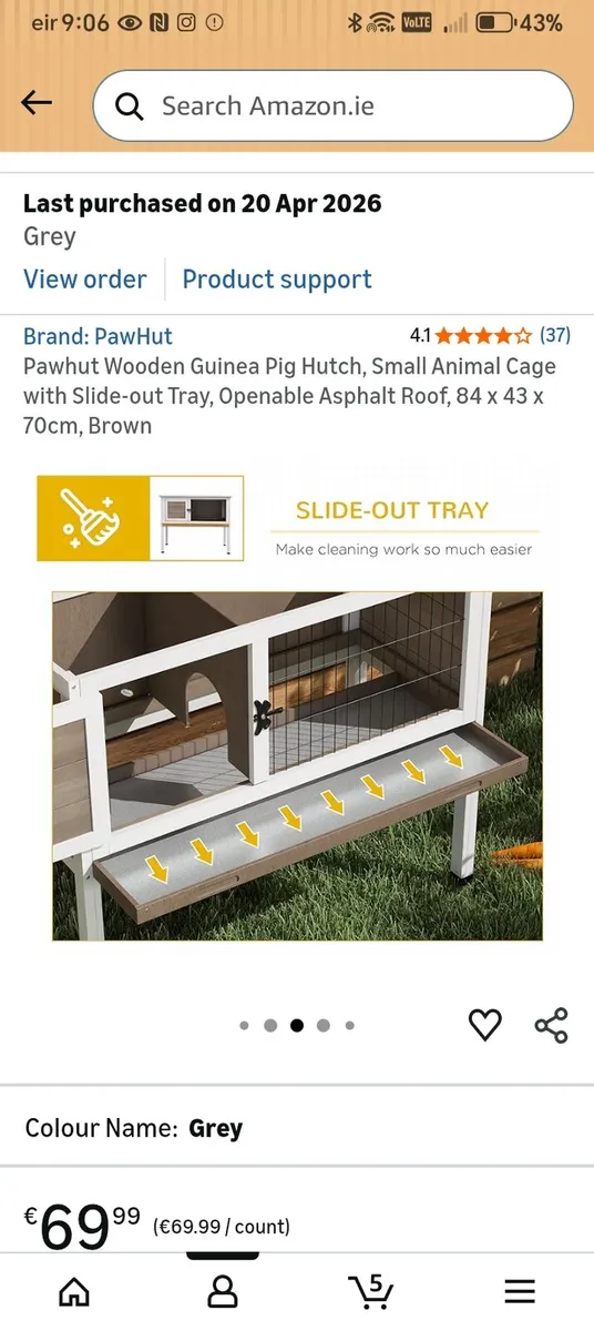 Rabbit/Guinea pig hutch - Image 3