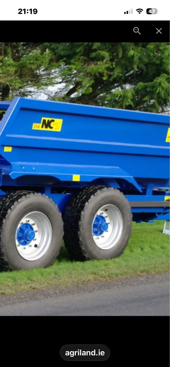 Wanted nc 14. Ton dump trailer