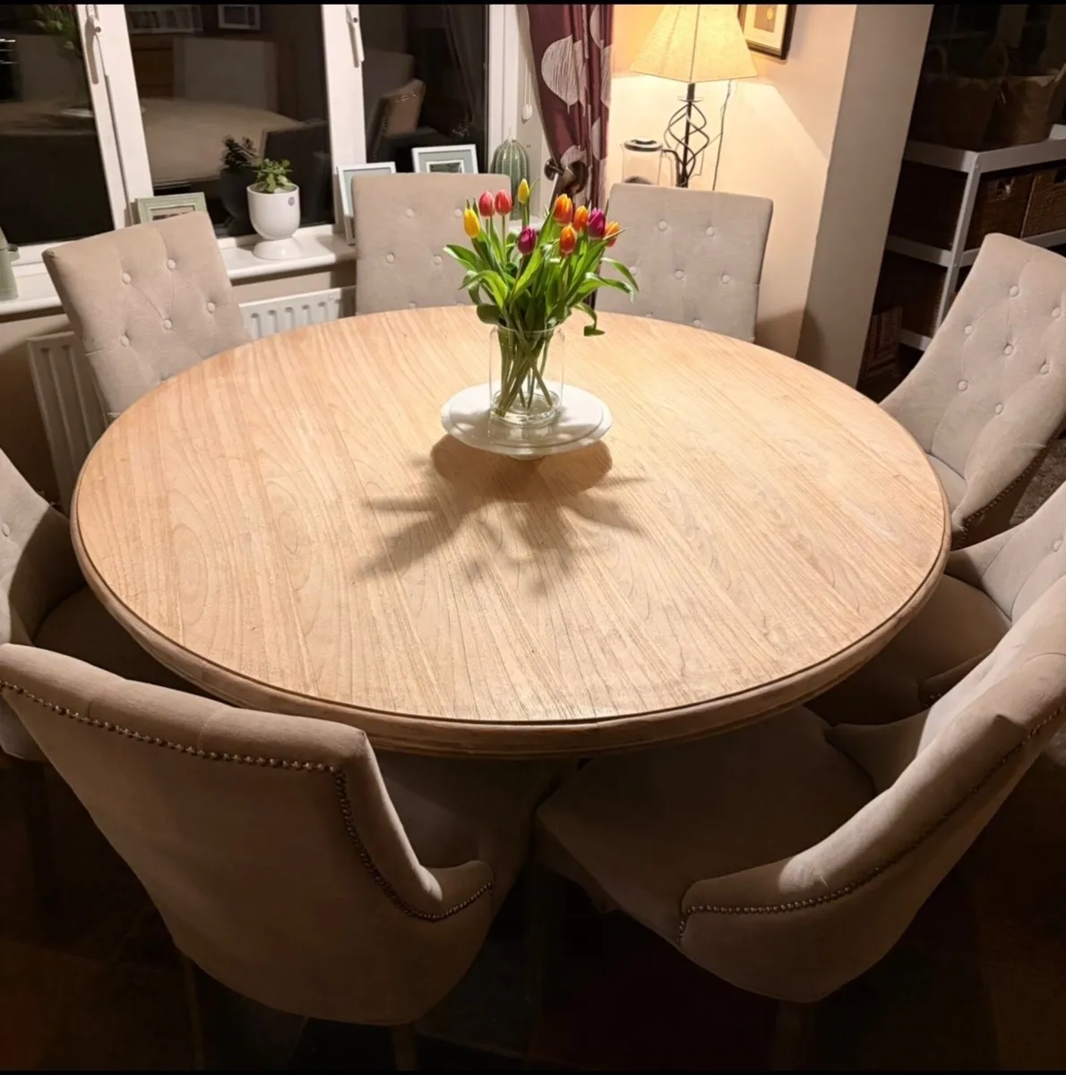 8 Dining chairs - Image 2