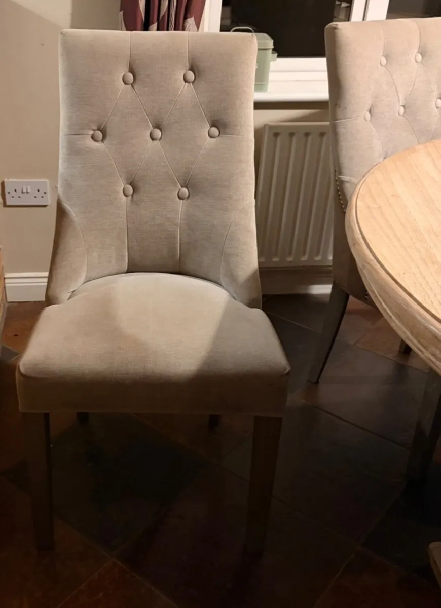 8 Dining chairs - Image 4