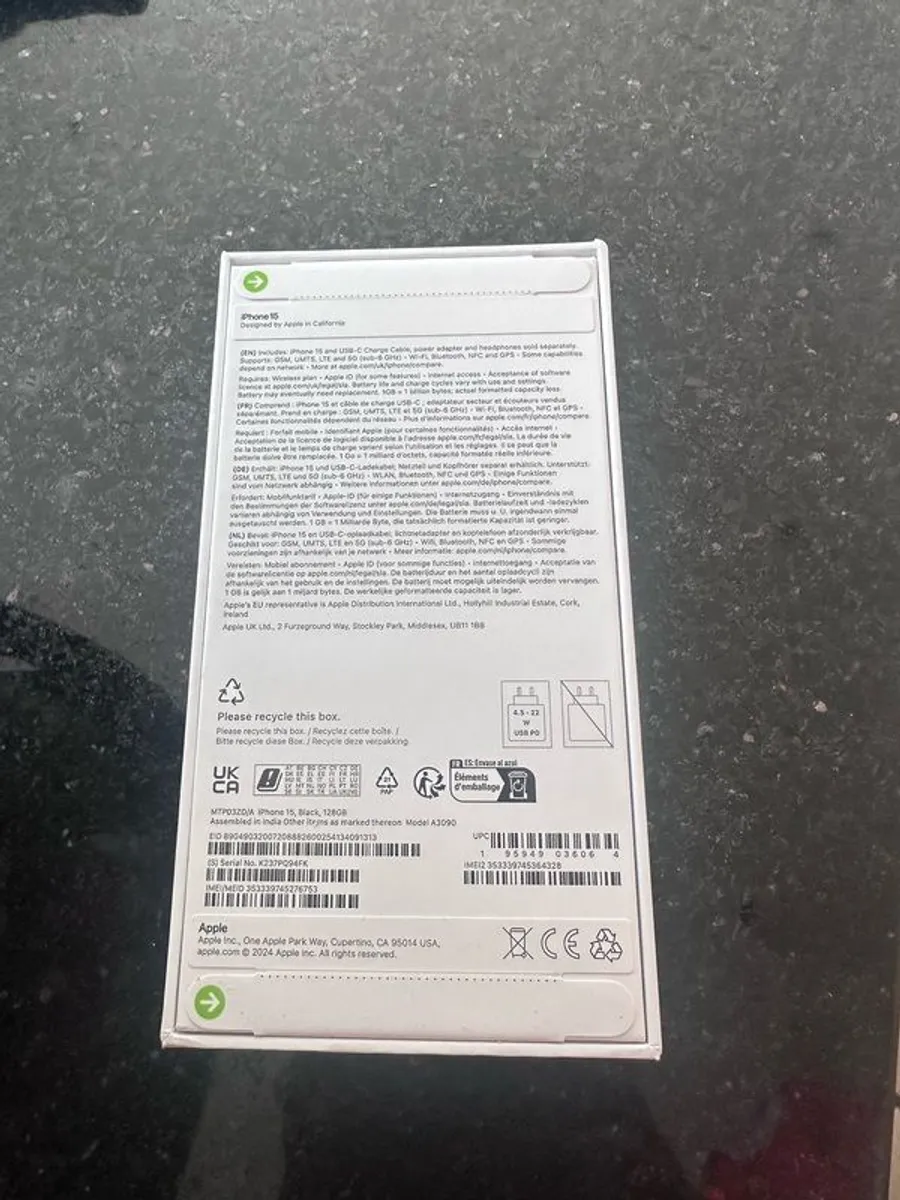 New sealed Apple IPhone 15 - Image 2