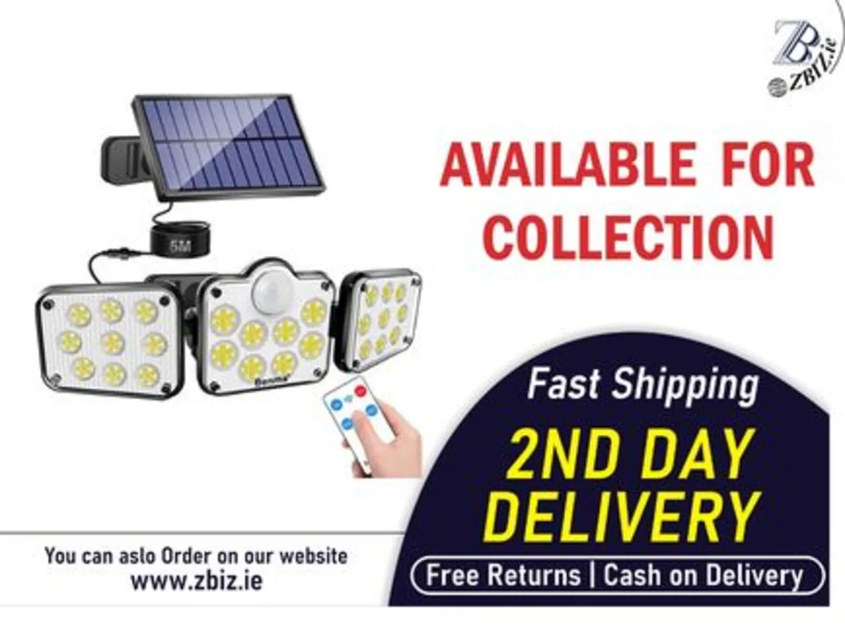 Solar Outdoor Lights with Motion Sensor - Image 1