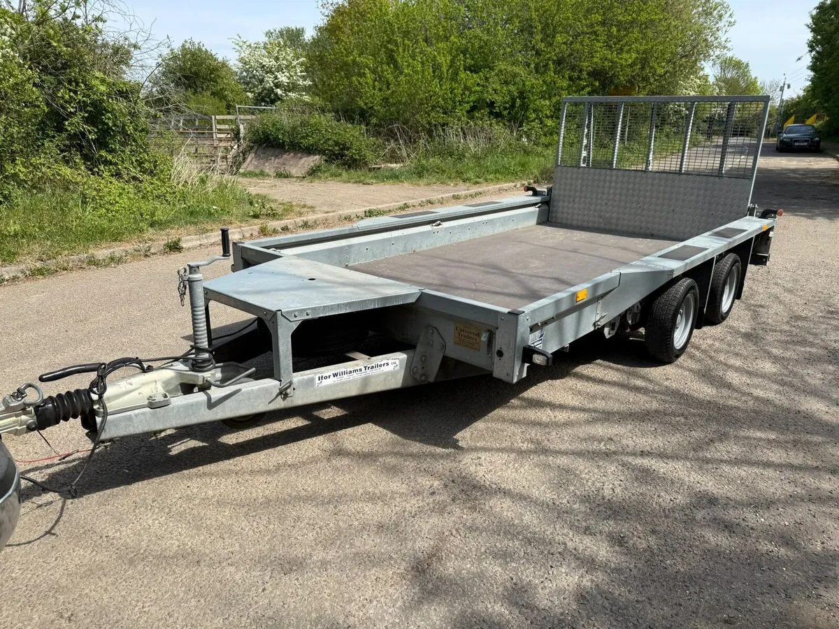 Ifor williams 12ft plant trailer - Image 2