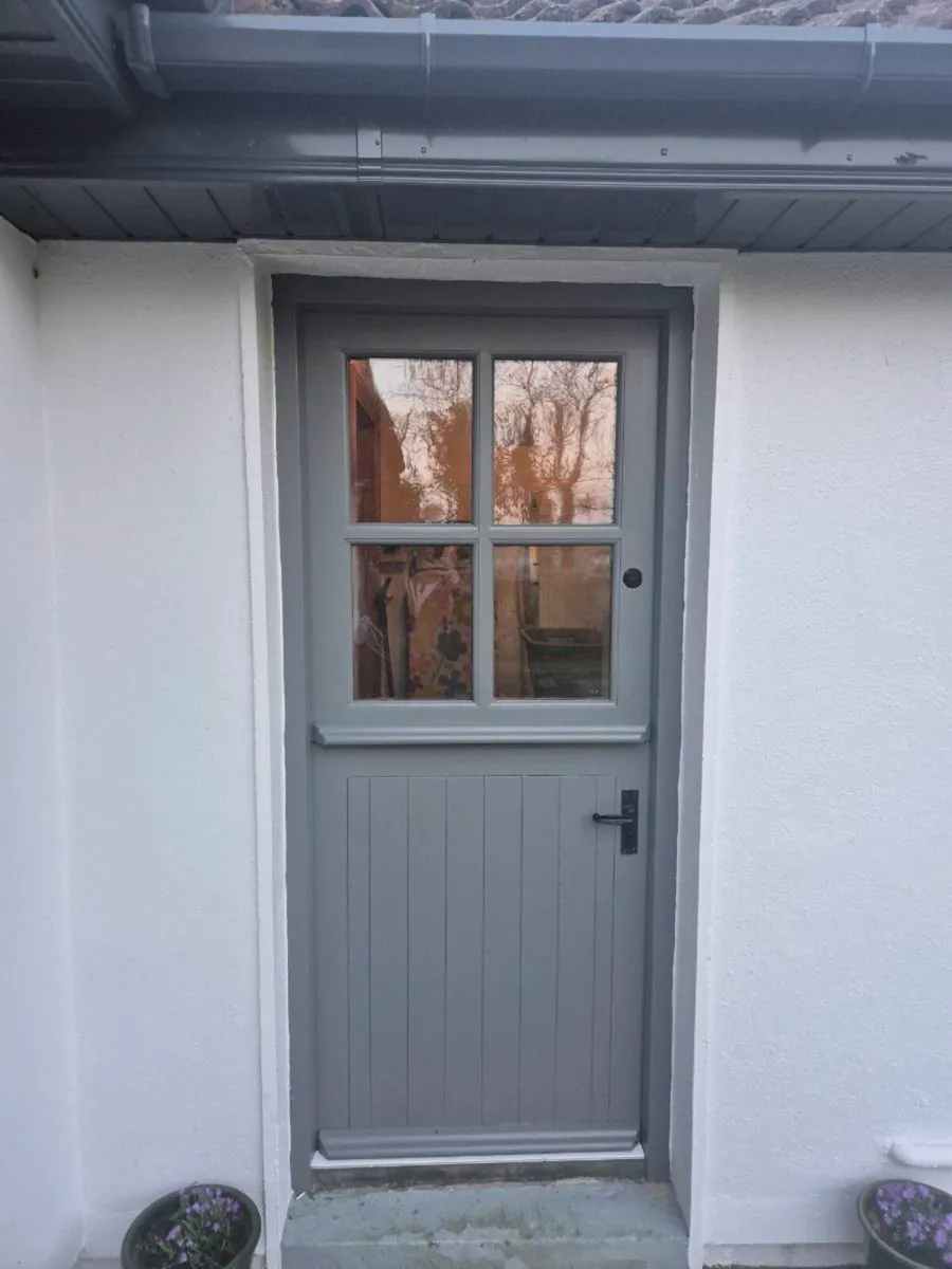 Irish Made Solid Hardwood Cottage Half Doors - Image 2