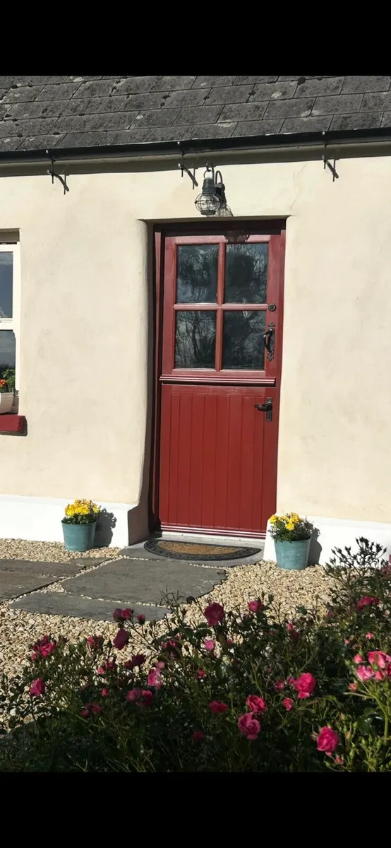 Irish Made Solid Hardwood Cottage Half Doors - Image 4