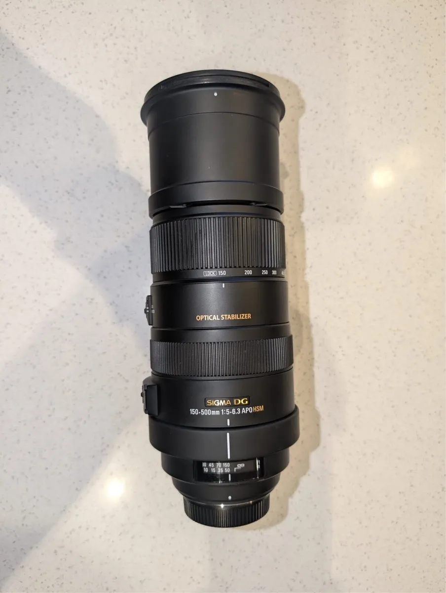 Sigma 150-500mm Lens for Nikon F Mount - Image 1