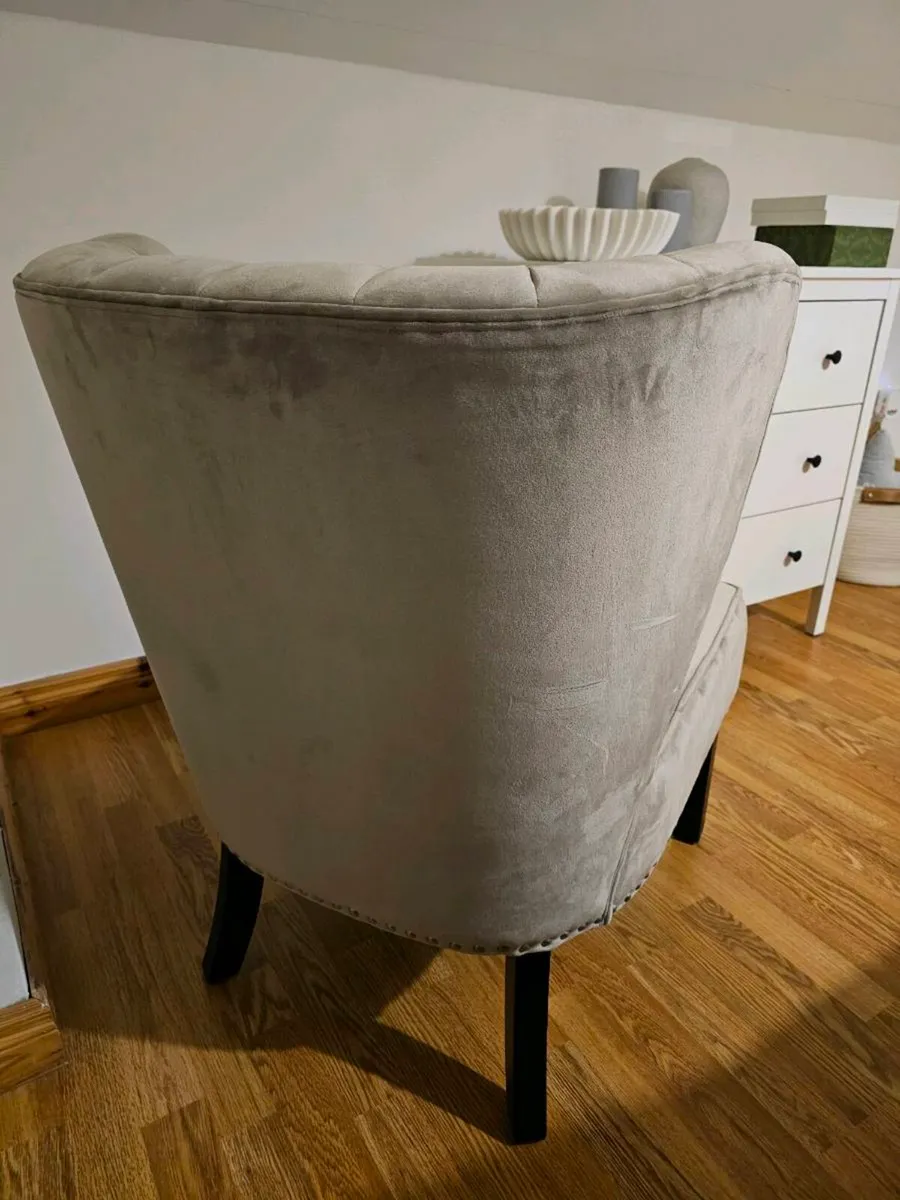 Velvet armchair - Image 4