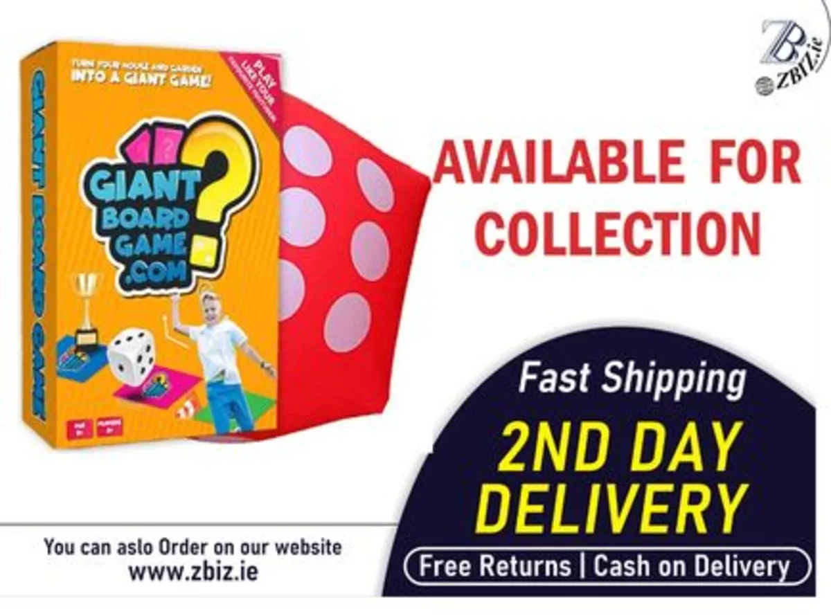 Giant Garden Board Game Family Party Game - Image 1