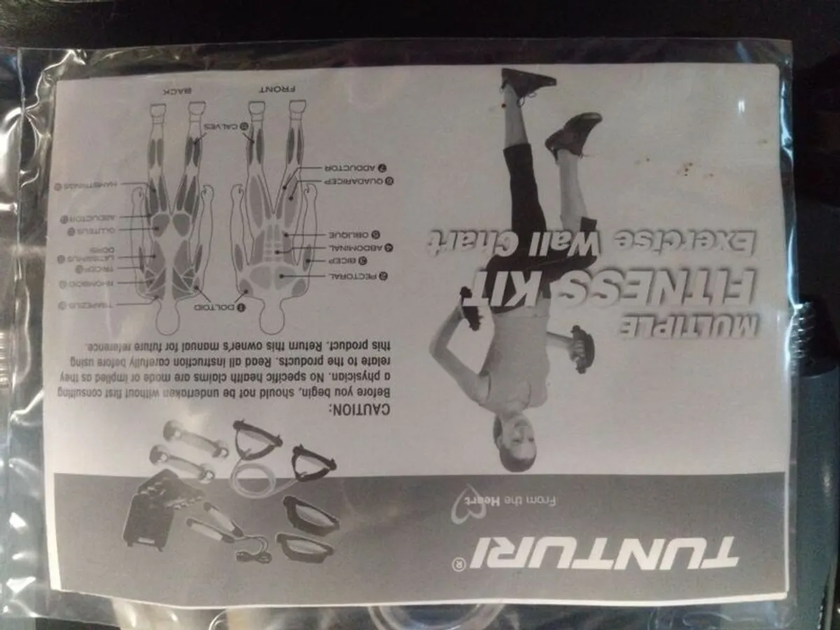 Turturo set- Multifunction exercise set- Brand new - Image 4