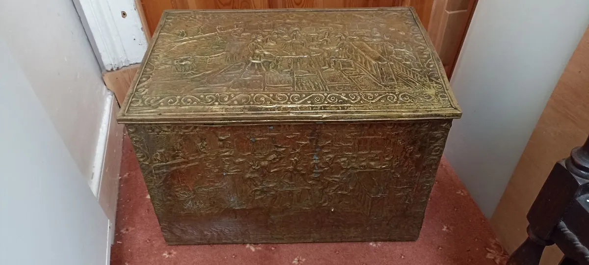Brass Coal Box - Image 2