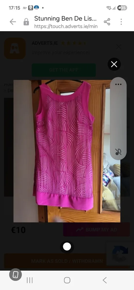 Stunning ben de lissi dress suit holiday plus bag - Image 1