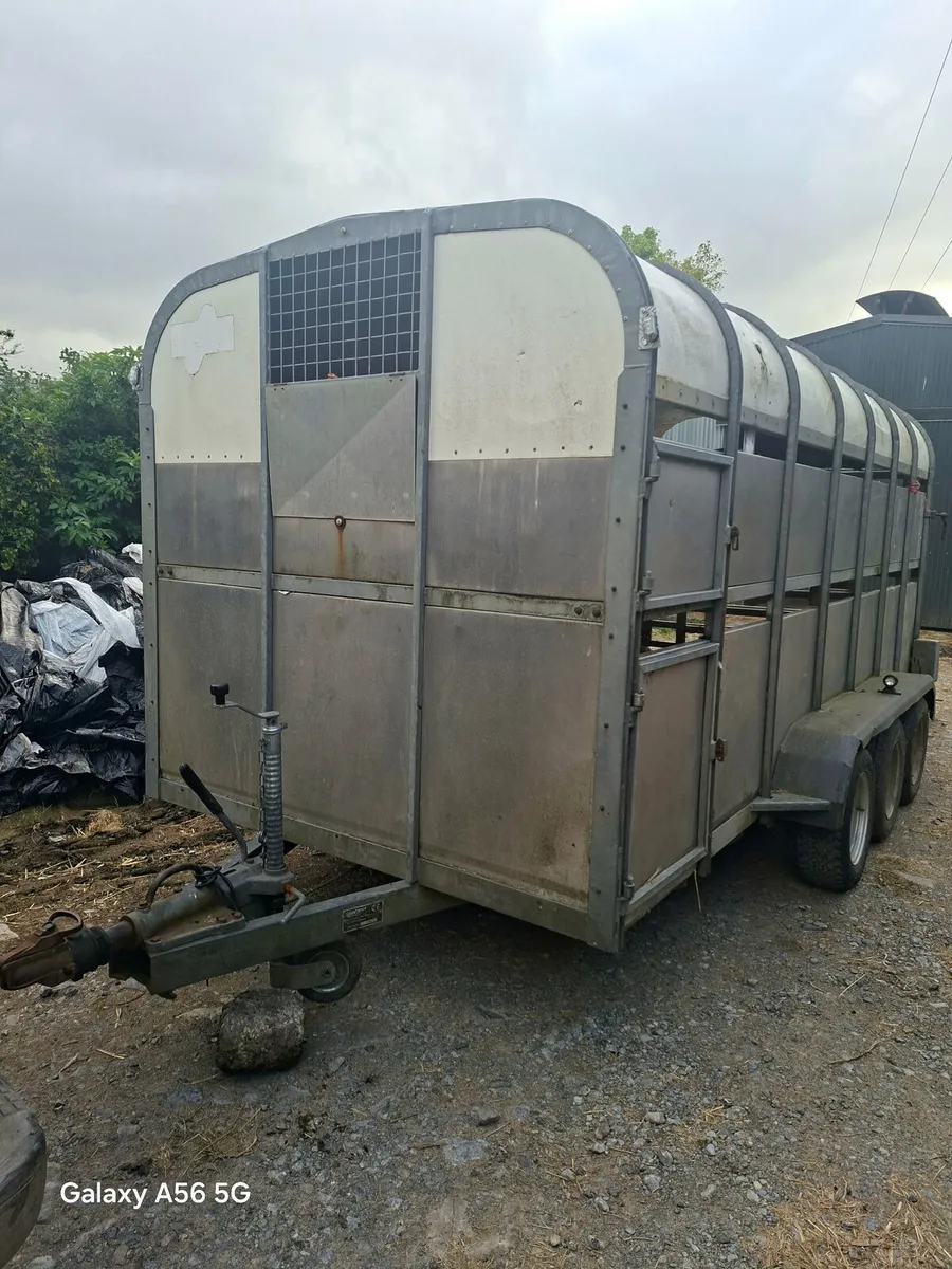 14 ft nugent tri axle trailer - Image 1