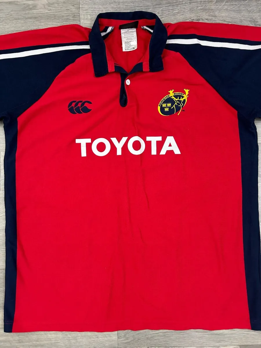 Vintage 2004 Canterbury Munster Rugby Jersey Shirt - Image 2