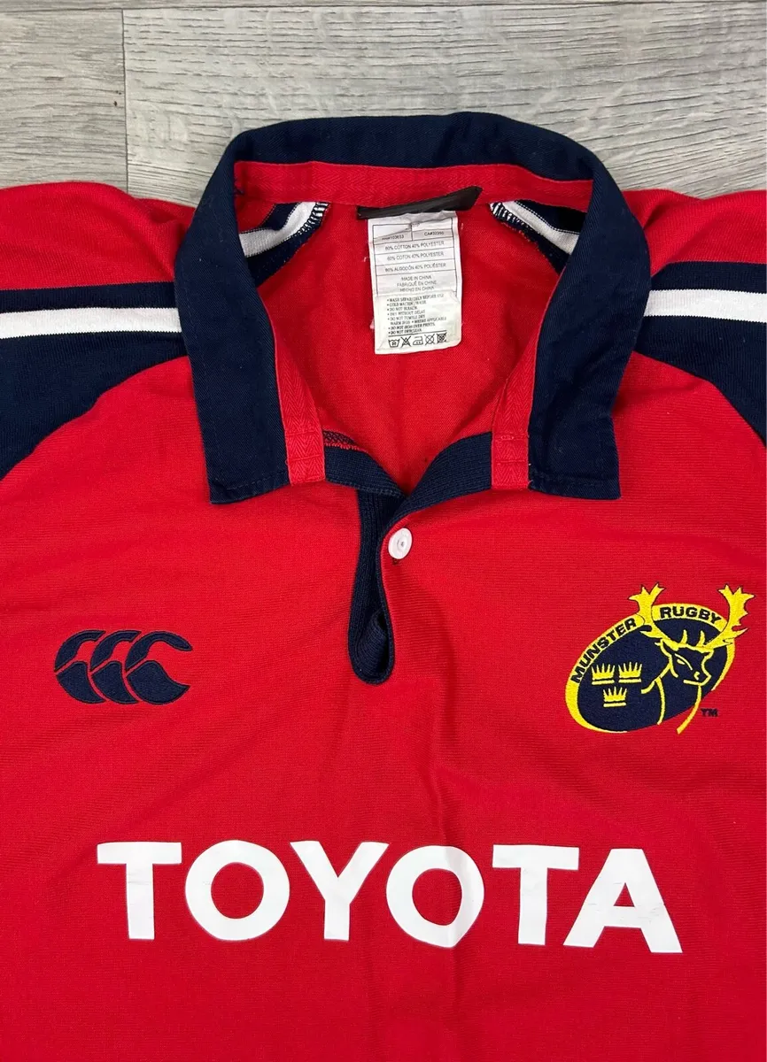 Vintage 2004 Canterbury Munster Rugby Jersey Shirt - Image 3