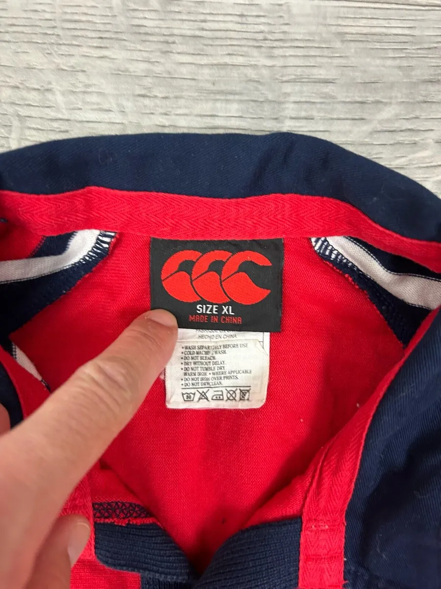 Vintage 2004 Canterbury Munster Rugby Jersey Shirt - Image 4
