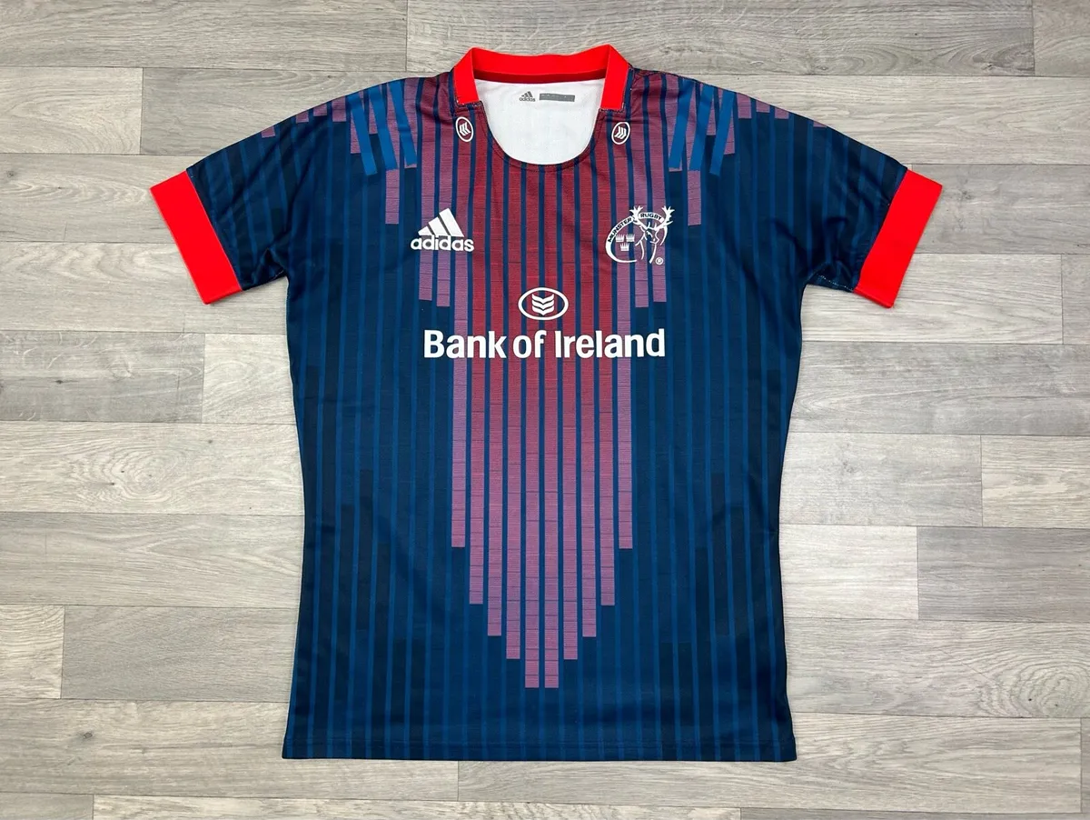 Adidas Munster Rugby Jersey Shirt Mens Large - Image 1