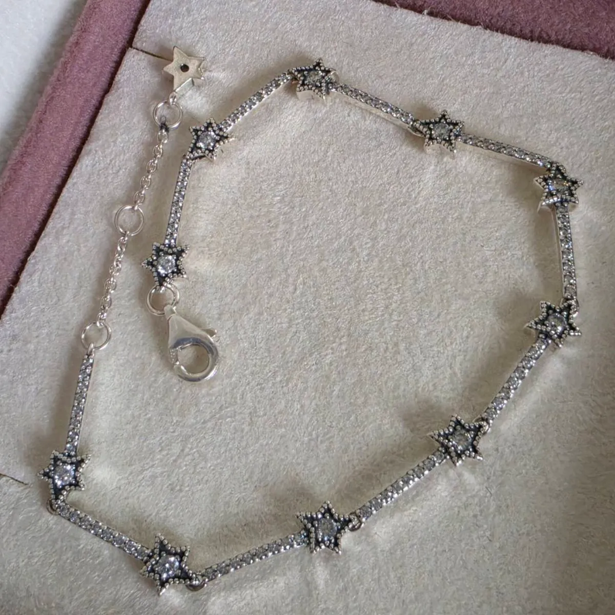 Pandora celestial stars bracelet size ajustable - Image 1