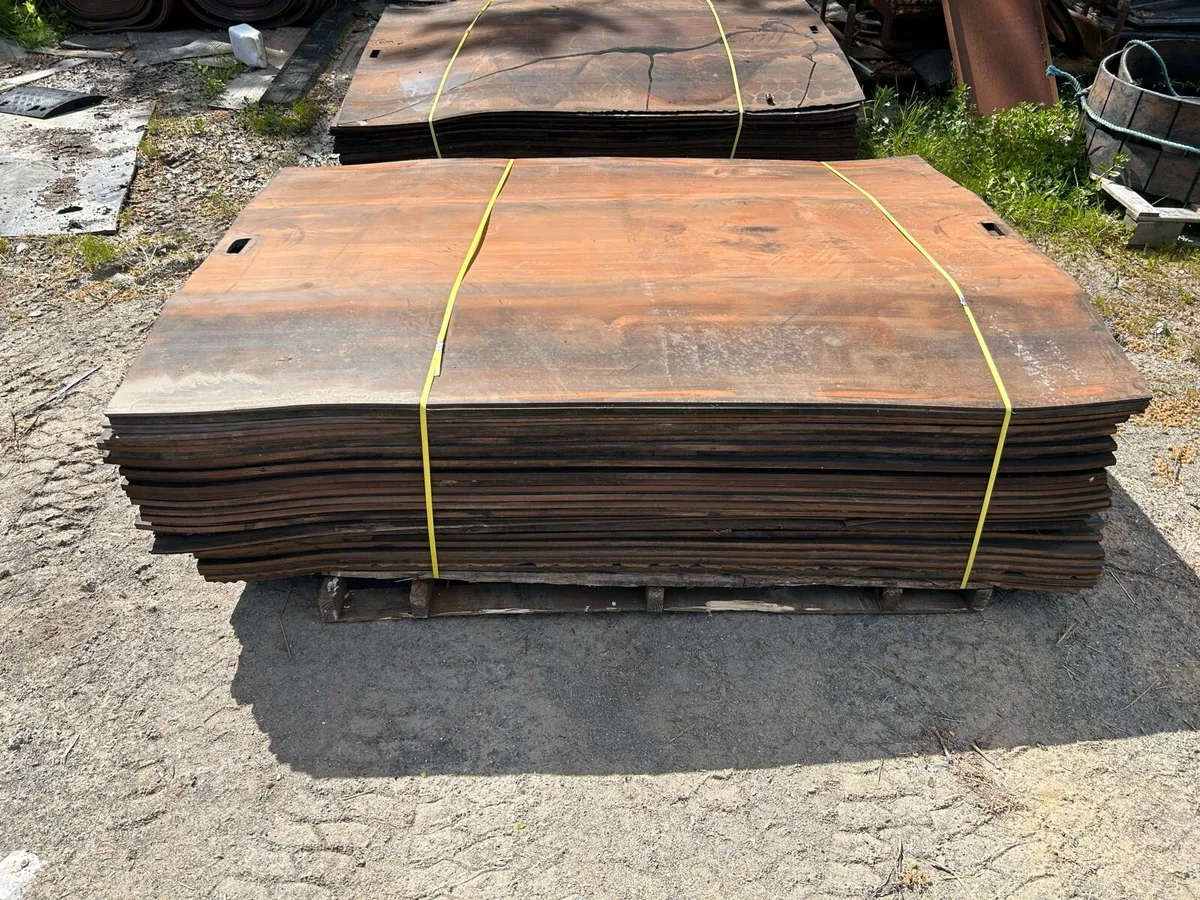 Rubber Ground Protection Mats - Image 1