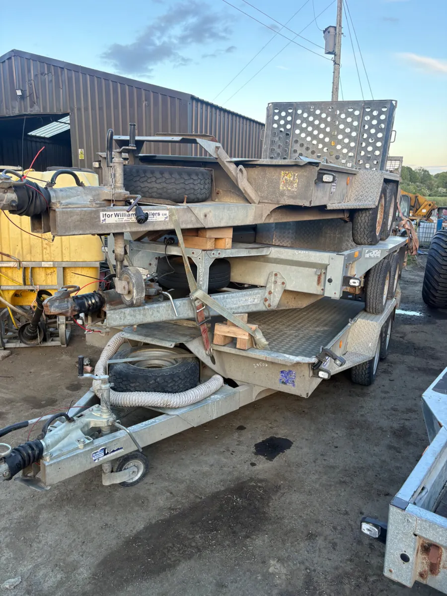 Ifor Williams plant trailers - Image 1