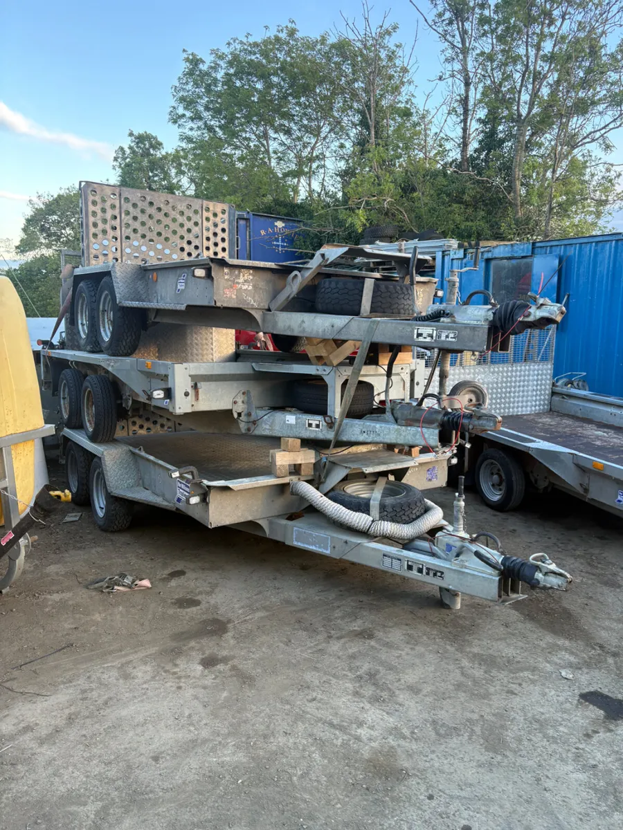 Ifor Williams plant trailers - Image 2