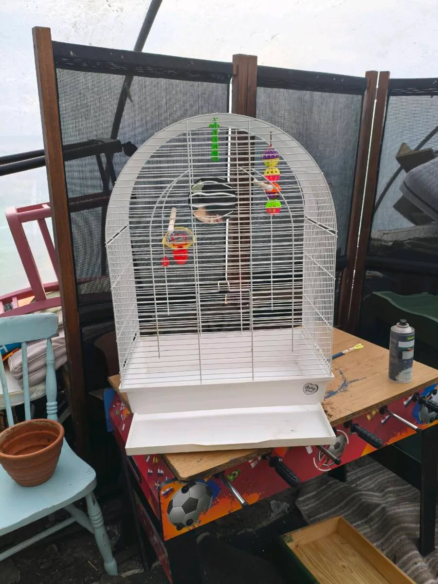 Beautiful large bird cage 45 euro - Image 3