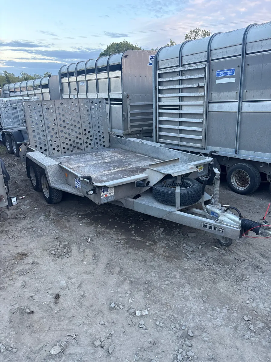 2022 ifor Williams 10x6 plant trailer - Image 1