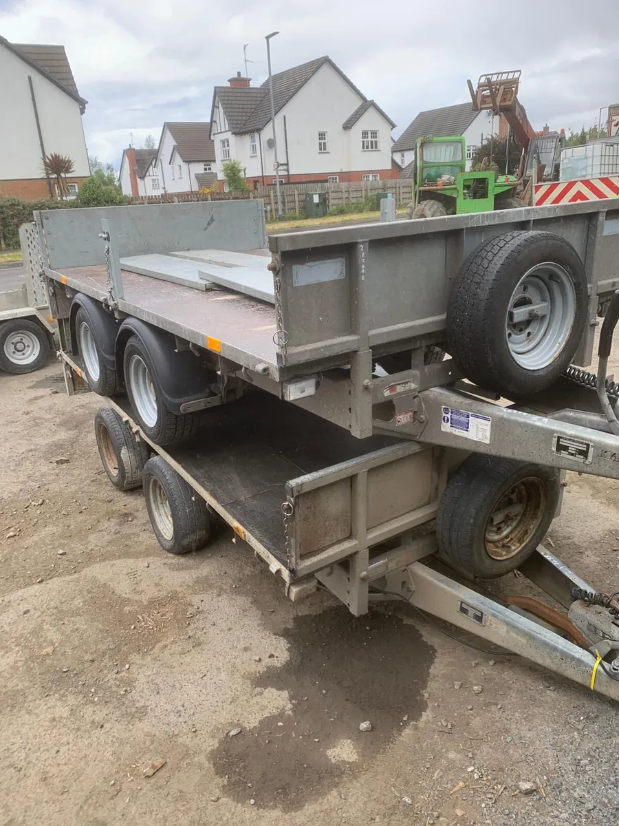 Ifor Williams 10ft dropside trailer - Image 1