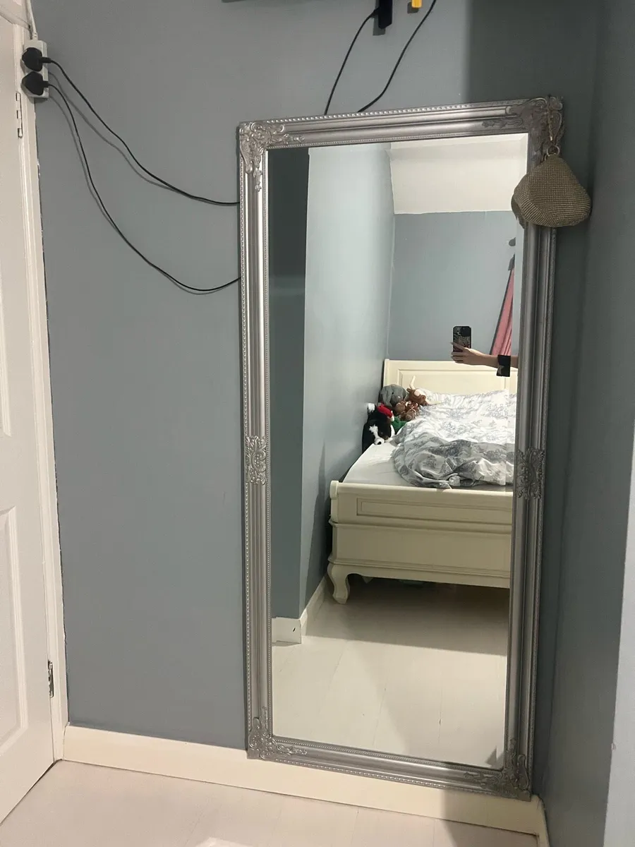 JYSK Grey Surrounding Mirror - Image 1