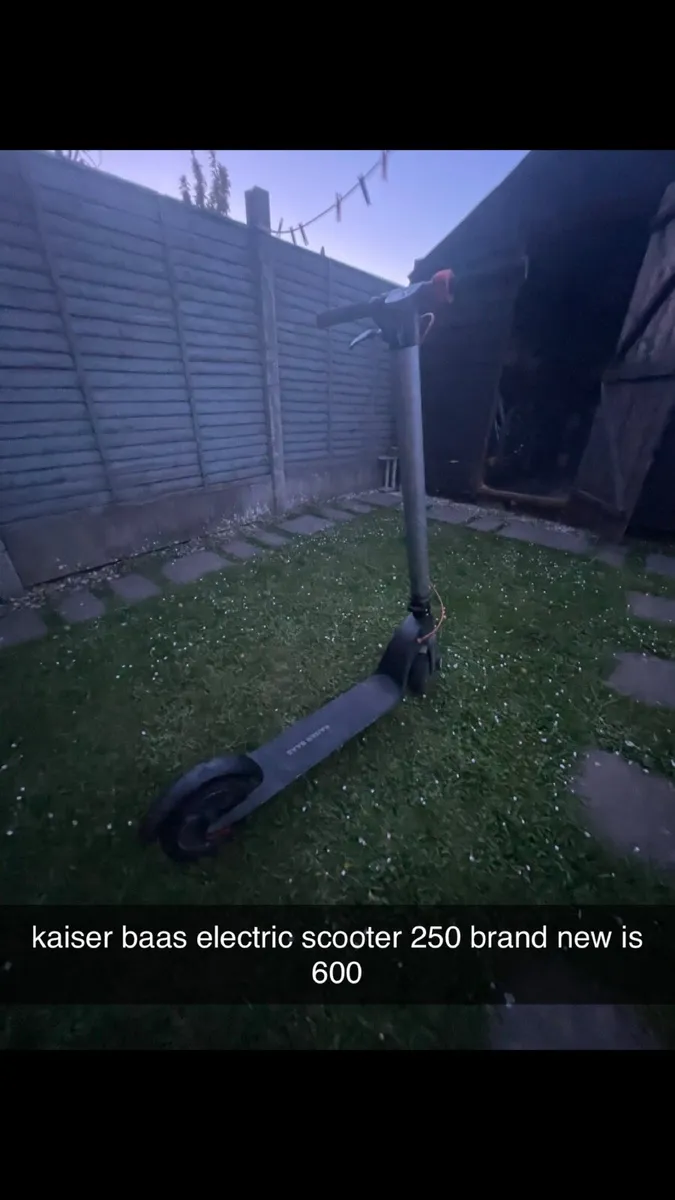 Kaiser baas electric scooter - Image 1