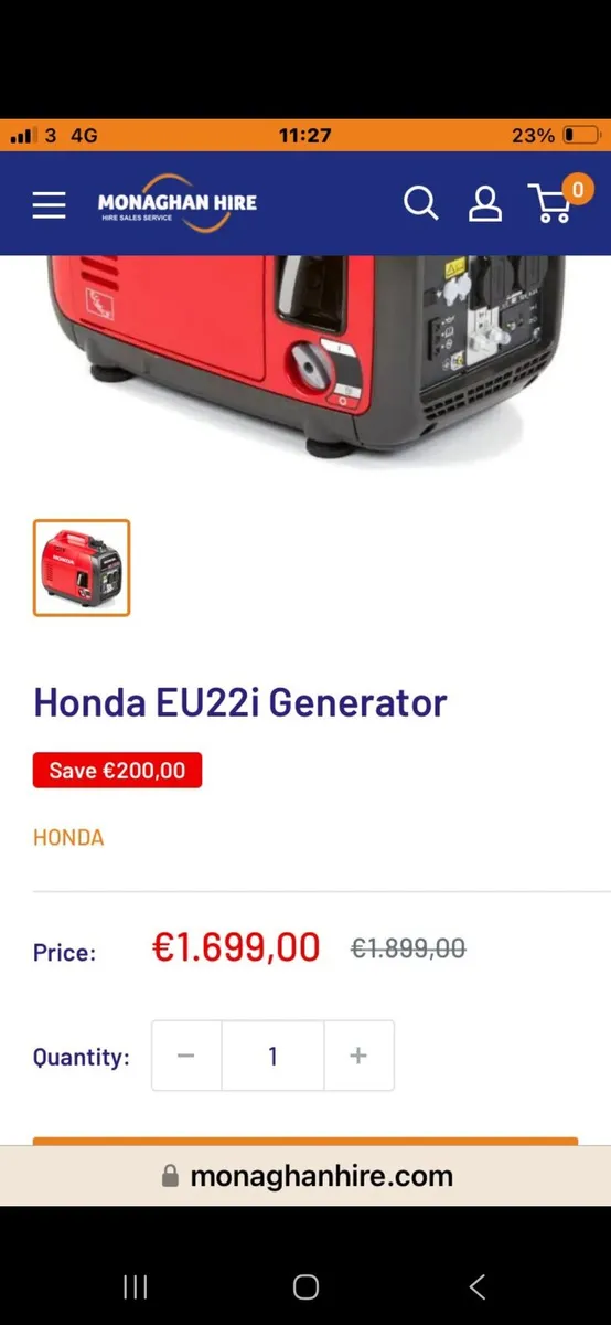 Honda generator - Image 4