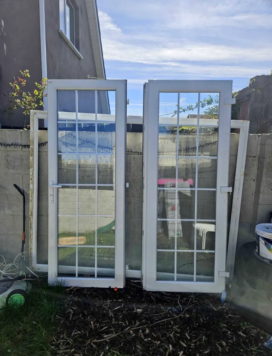 ✳️ HIGH QUALITY UPVC FRENCH DOUBLE DOORS FOR SALE - Image 1