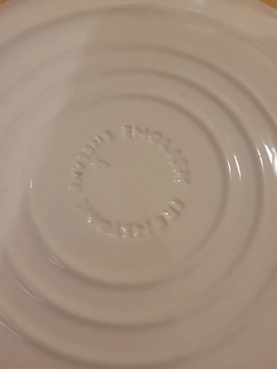 Willow plates x 3 - Image 1