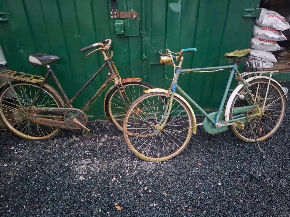 Old bicycles - Image 1