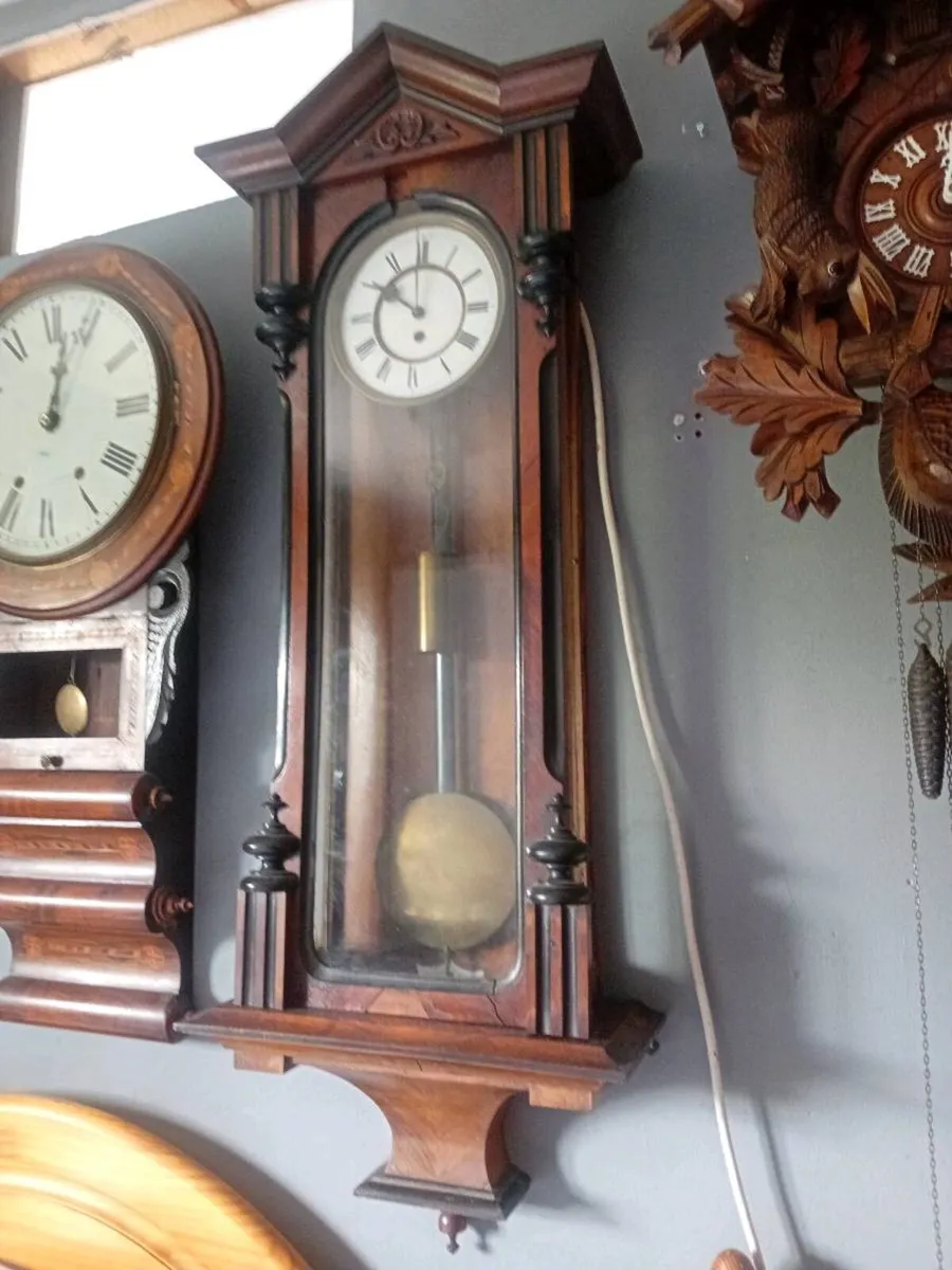 Antique Vienna clock - Image 1