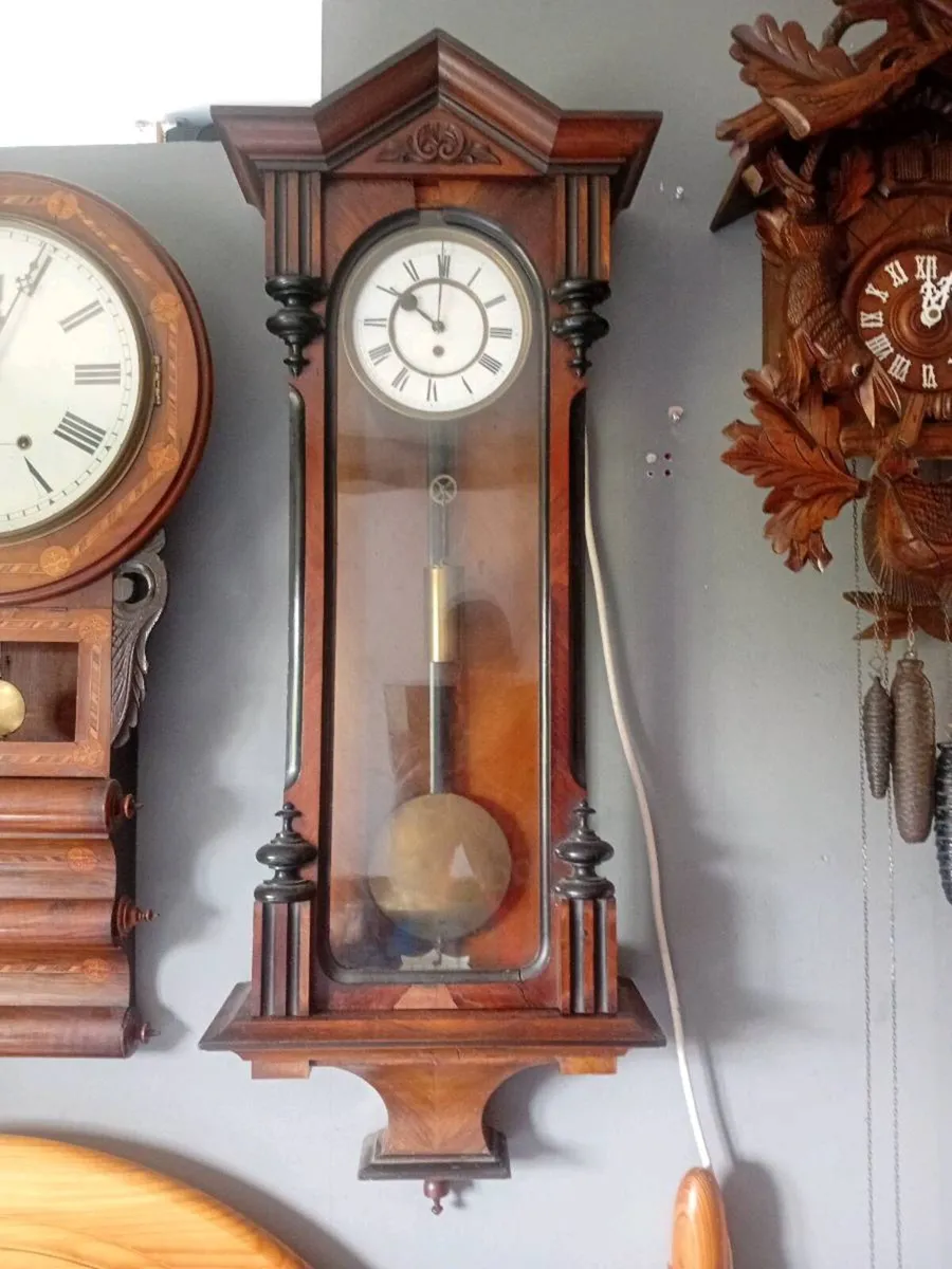 Antique Vienna clock - Image 2