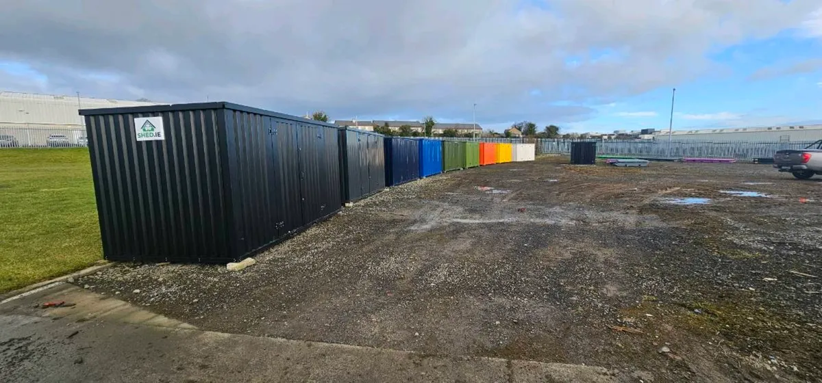 Steel CUBE shed, practical storage, flatpack - Image 2