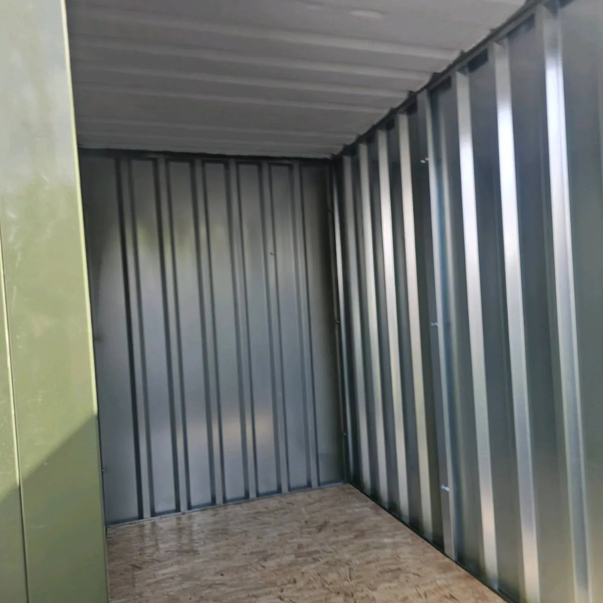 4x7.5 ft heavy duty steel CUBE sheds - Image 3