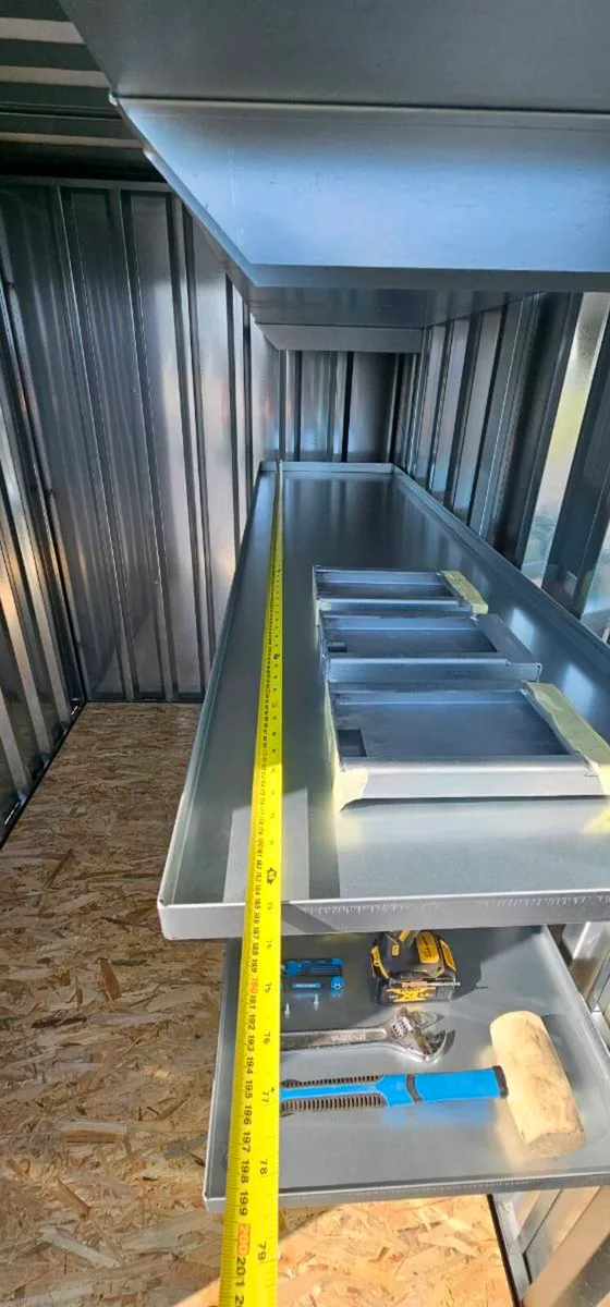 4x7.5 steel CUBE sheds, practical storage - Image 4
