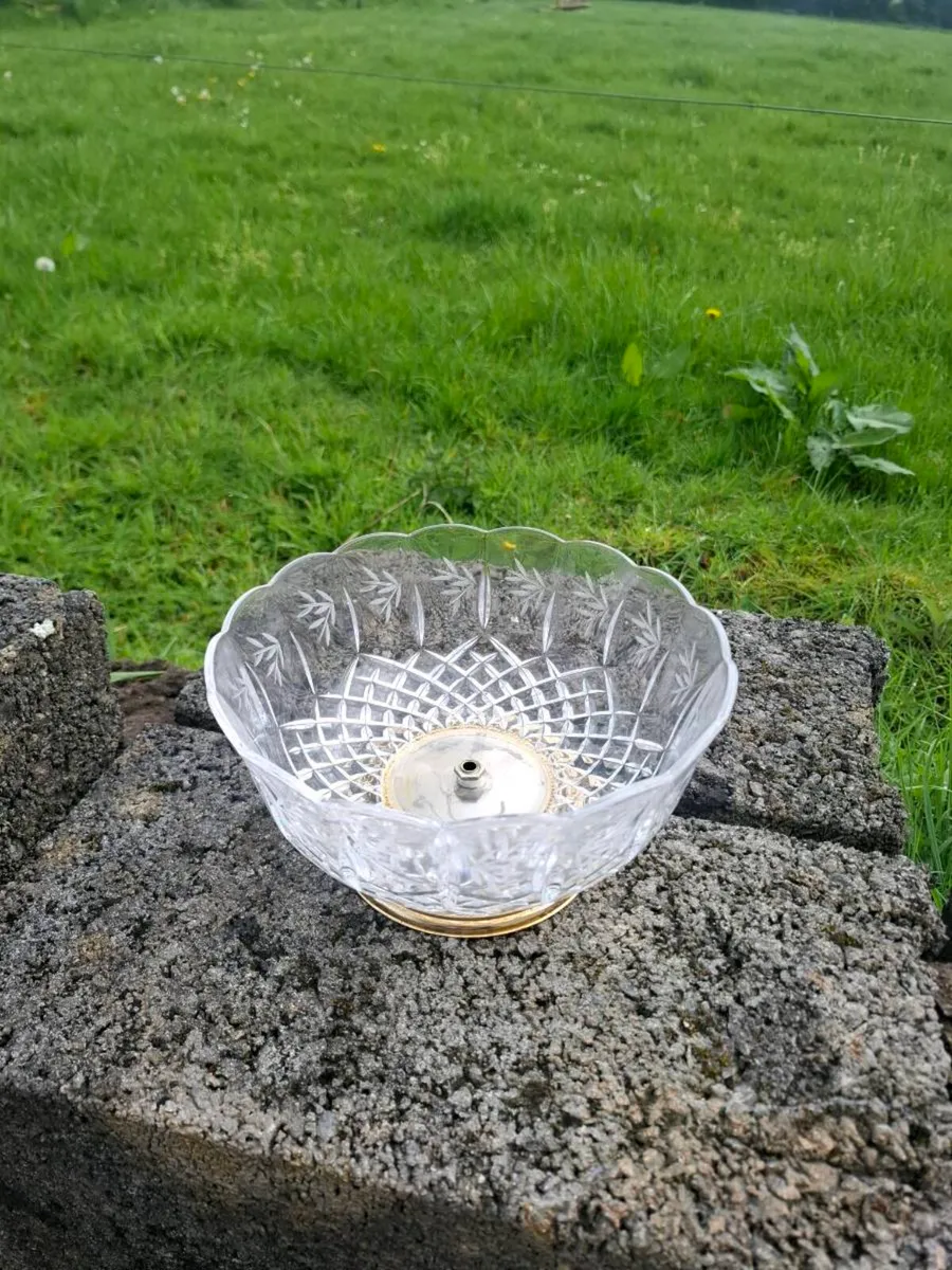 Crystall fruit bowl postage possible - Image 3